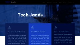 What Techjaadu.com website looked like in 2022 (3 years ago)