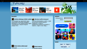 What Tvn.hu website looked like in 2022 (1 year ago)