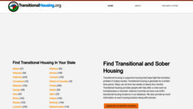What Transitionalhousing.org website looked like in 2022 (1 year ago)