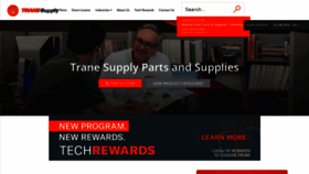 What Tranesupply.com website looked like in 2022 (3 years ago)