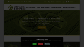 What Temporarytemples.co.uk website looked like in 2022 (1 year ago)