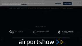 What Theairportshow.com website looked like in 2022 (1 year ago)