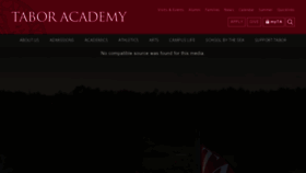 What Taboracademy.org website looked like in 2022 (1 year ago)