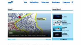 What Tele1.ch website looked like in 2022 (1 year ago)