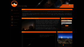 What Telescope.org website looked like in 2022 (3 years ago)