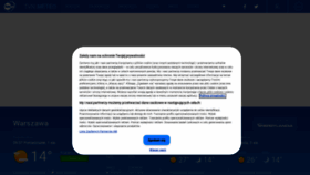What Tvnmeteo.pl website looked like in 2022 (1 year ago)