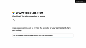 What Toggar.com website looked like in 2022 (1 year ago)