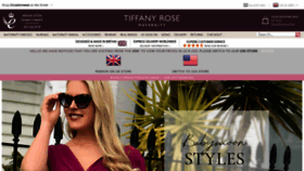 What Tiffanyrose.com website looked like in 2022 (1 year ago)