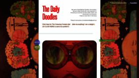 What Thedailydoodles.com website looked like in 2022 (1 year ago)