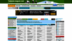 What Tablesleague.com website looked like in 2022 (1 year ago)