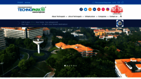 What Technopark.org website looked like in 2022 (1 year ago)