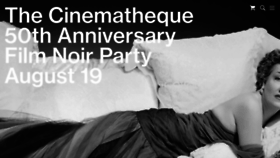 What Thecinematheque.ca website looked like in 2022 (1 year ago)