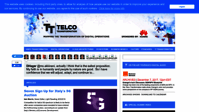 What Telcotransformation.com website looked like in 2022 (1 year ago)