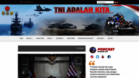 What Tni.mil.id website looked like in 2022 (1 year ago)