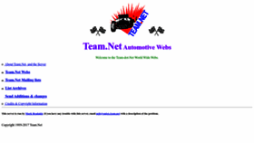 What Team.net website looked like in 2022 (1 year ago)