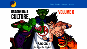 What Thedaoofdragonball.com website looked like in 2022 (1 year ago)
