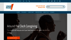 What Thefamilycaregiver.org website looked like in 2022 (1 year ago)