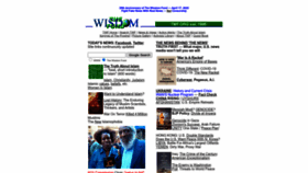 What Twf.org website looked like in 2022 (2 years ago)
