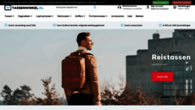 What Tassenwinkel.nl website looked like in 2022 (1 year ago)
