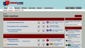 What Turkishliving.com website looked like in 2022 (1 year ago)