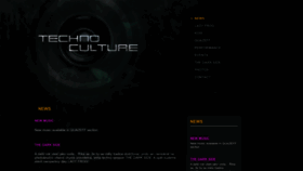 What Technoculture.cz website looked like in 2022 (1 year ago)