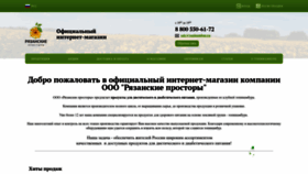 What Topinambur.ru website looked like in 2022 (1 year ago)