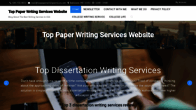 What Toppaperwritingservices.com website looked like in 2022 (1 year ago)