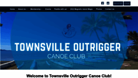 What Townsvilleoutriggers.org.au website looked like in 2022 (1 year ago)