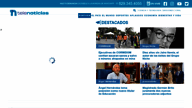 What Telenoticias.com.do website looked like in 2022 (1 year ago)