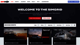 What Thesimgrid.com website looked like in 2022 (3 years ago)