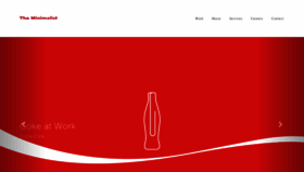 What Theminimalist.in website looked like in 2022 (1 year ago)