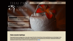 What Thai-pan.pl website looked like in 2022 (1 year ago)