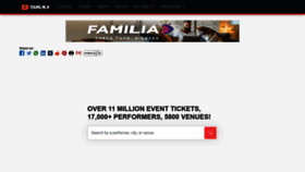 What Tourlala.com website looked like in 2022 (1 year ago)