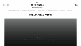 What Trestintas.com website looked like in 2022 (1 year ago)