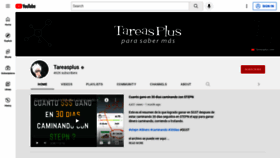 What Tareasplus.com website looked like in 2022 (1 year ago)