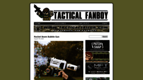 What Tacticalfanboy.com website looked like in 2022 (1 year ago)