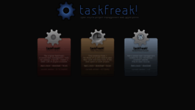 What Taskfreak.com website looked like in 2022 (1 year ago)