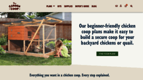 What Thegardencoop.com website looked like in 2022 (1 year ago)