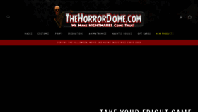 What Thehorrordome.com website looked like in 2022 (1 year ago)