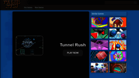 What Tunnelrush2.com website looked like in 2022 (1 year ago)