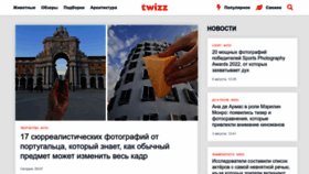 What Twizz.ru website looked like in 2022 (1 year ago)