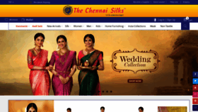 What Thechennaisilks.com website looked like in 2022 (1 year ago)
