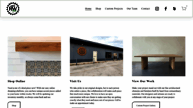 What Thereclaimedwoodshop.com website looked like in 2022 (1 year ago)