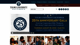 What Tu.edu website looked like in 2022 (1 year ago)