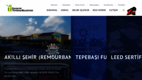 What Tepebasi.bel.tr website looked like in 2022 (1 year ago)