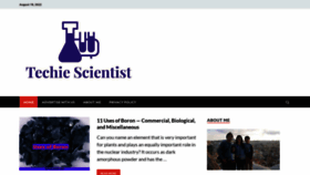 What Techiescientist.com website looked like in 2022 (1 year ago)