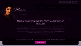 What The-medium-maria.com website looked like in 2022 (1 year ago)