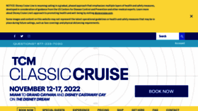 What Tcmcruise.com website looked like in 2022 (1 year ago)