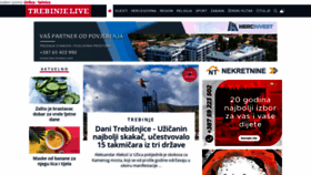What Trebinjelive.info website looked like in 2022 (2 years ago)