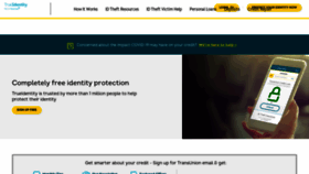 What Trueidentity.com website looked like in 2022 (1 year ago)